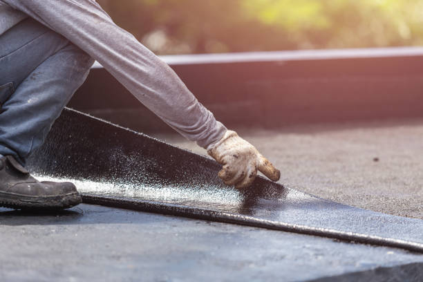 Professional Crawl Space Encapsulation technician working in New Marshfield, OH